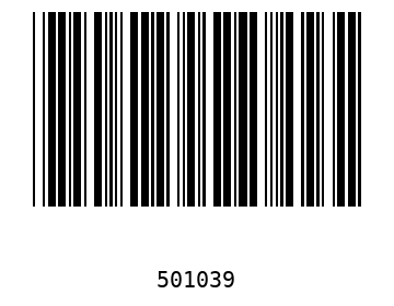 Barra Código, Code 39 50103