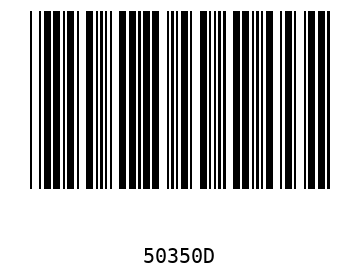 Barra Código, Code 39 50350