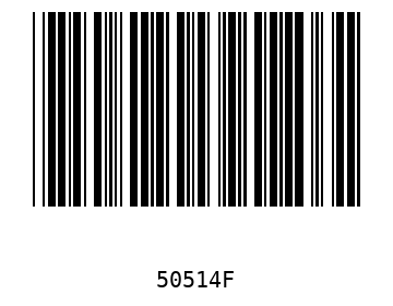 Barra Código, Code 39 50514