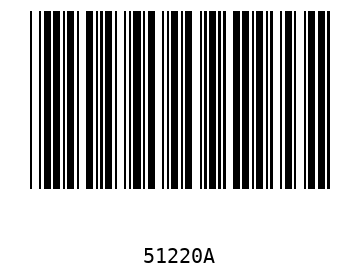 Barra Código, Code 39 51220