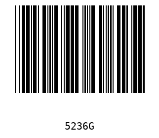 Barra Código, Code 39 5236
