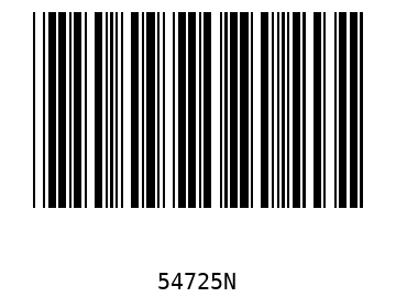 Barra Código, Code 39 54725