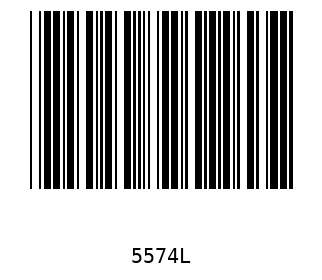 Barra Código, Code 39 5574