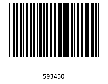 Barra Código, Code 39 59345