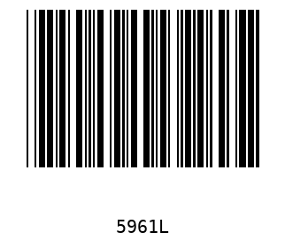 Barra Código, Code 39 5961