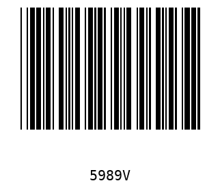 Barra Código, Code 39 5989