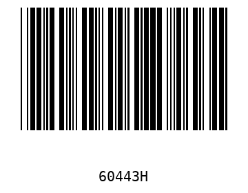 Barra Código, Code 39 60443
