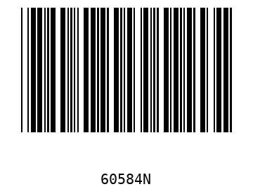 Barra Código, Code 39 60584