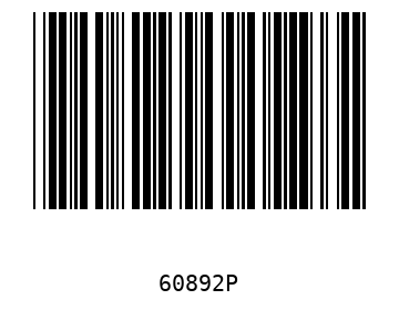 Barra Código, Code 39 60892