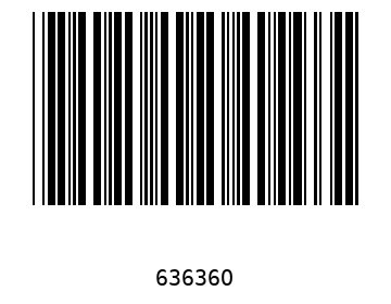 Barra Código, Code 39 63636