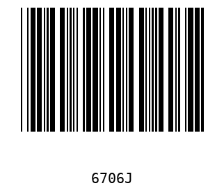 Barra Código, Code 39 6706
