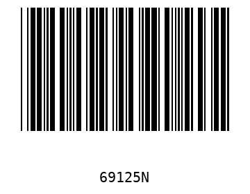 Barra Código, Code 39 69125