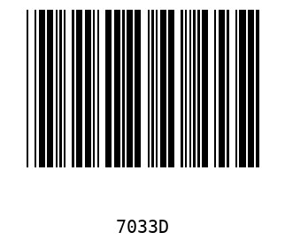 Barra Código, Code 39 7033
