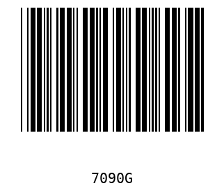 Barra Código, Code 39 7090