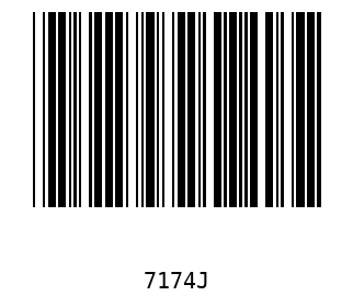 Barra Código, Code 39 7174