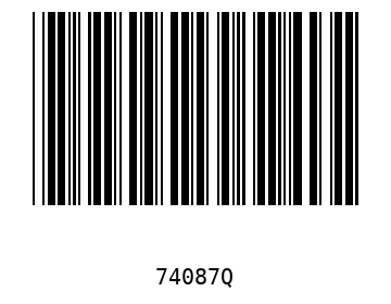Barra Código, Code 39 74087