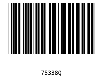 Barra Código, Code 39 75338