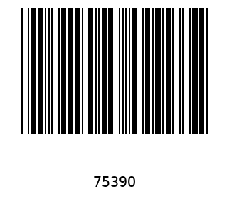 Barra Código, Code 39 7539