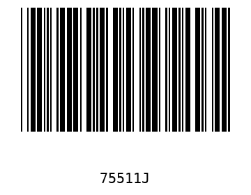 Barra Código, Code 39 75511