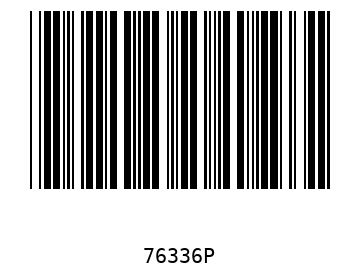 Barra Código, Code 39 76336