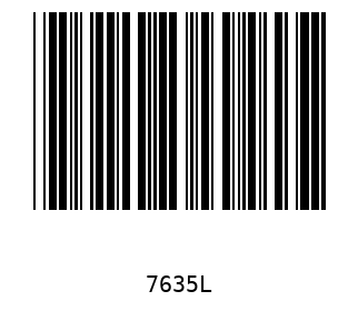 Barra Código, Code 39 7635