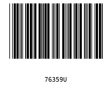 Barra Código, Code 39 76359