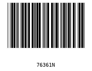 Barra Código, Code 39 76361