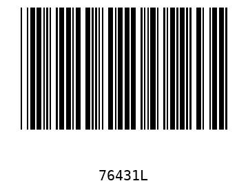 Barra Código, Code 39 76431