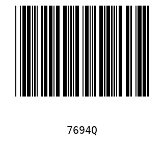 Barra Código, Code 39 7694