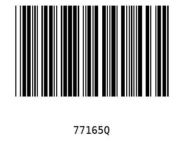 Barra Código, Code 39 77165