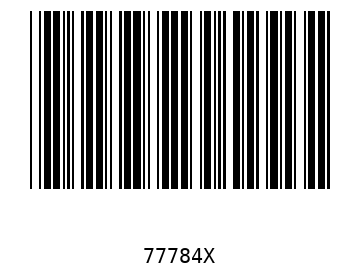 Barra Código, Code 39 77784