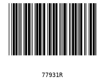 Barra Código, Code 39 77931
