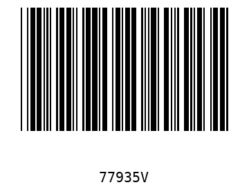 Barra Código, Code 39 77935