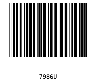 Barra Código, Code 39 7986