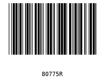 Barra Código, Code 39 80775