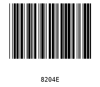 Barra Código, Code 39 8204