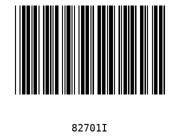 Barra Código, Code 39 82701