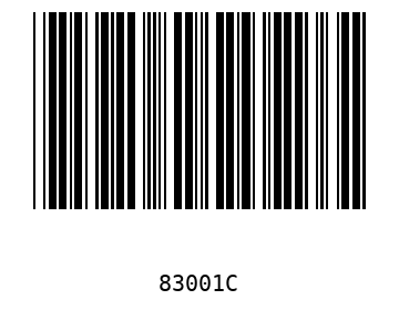 Barra Código, Code 39 83001