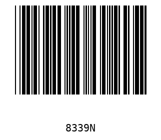 Barra Código, Code 39 8339