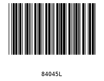 Barra Código, Code 39 84045