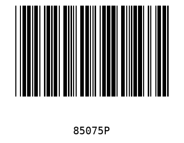 Barra Código, Code 39 85075