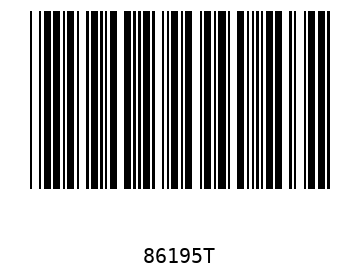 Barra Código, Code 39 86195