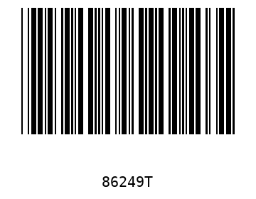 Barra Código, Code 39 86249