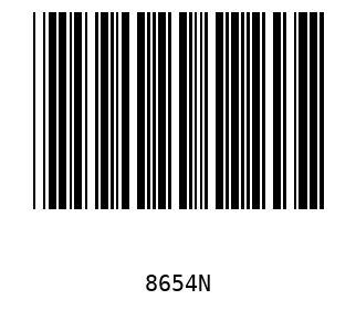 Barra Código, Code 39 8654