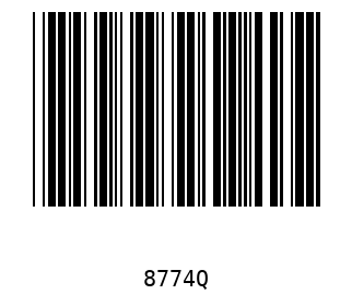 Barra Código, Code 39 8774