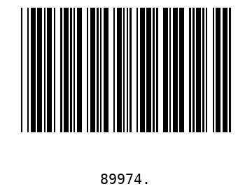 Barra Código, Code 39 89974