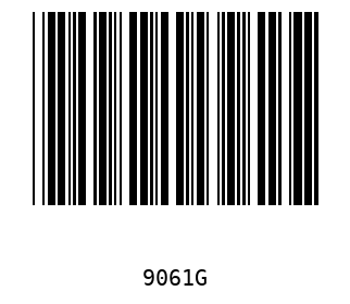 Barra Código, Code 39 9061