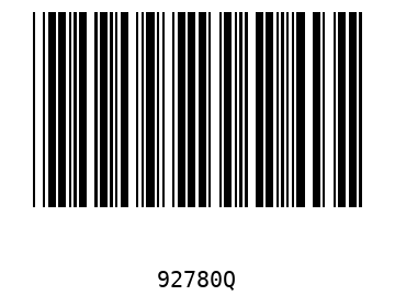 Barra Código, Code 39 92780