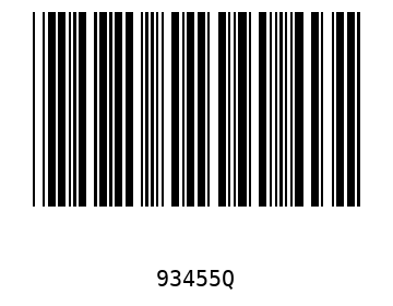 Barra Código, Code 39 93455