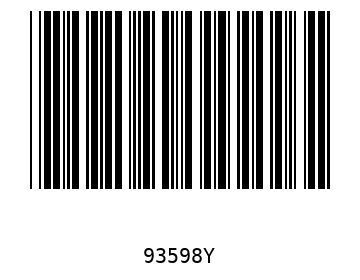 Barra Código, Code 39 93598